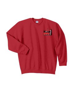 Heavy Blend Crewneck Sweatshirt (Red)