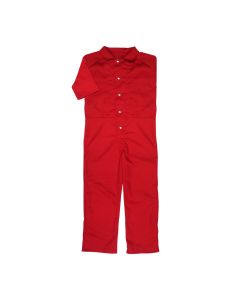 Short Sleeve Snap Coveralls