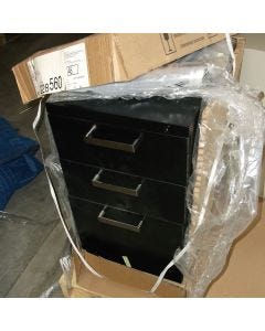 Metal Mobile Pedestal (Box/Box/File)
