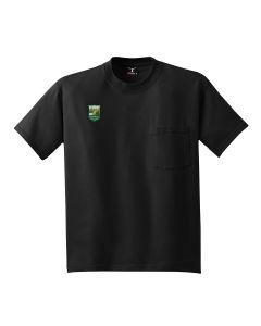 Short Sleeve Beefy Pocket Tee (Black)