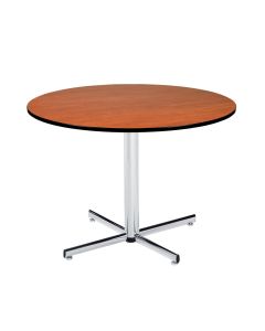 Round Pedestal Table (X Base)
