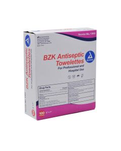 Antiseptic Towelettes, Box of 100 (130-1004)