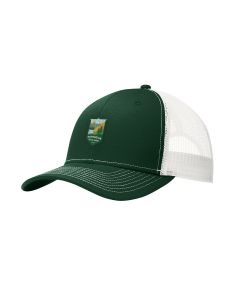 Trucker Cap (Dark Green / White)