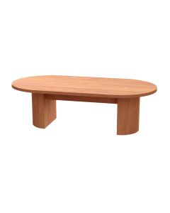 Versa Conference Table, Oval, Half Cylinder Base, Premium Top (VETCOH4896P)