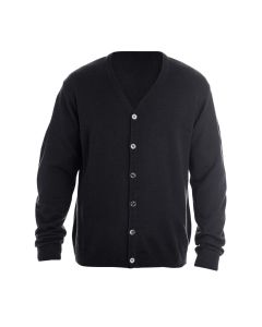 Harriton Cardigan Sweater (Black)