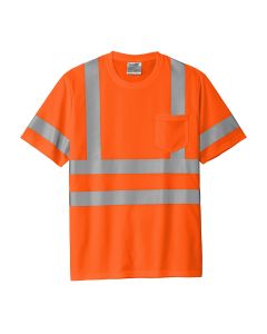 Cornerstone Short Sleeve Class 3 Mesh Tee (Orange)