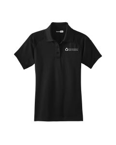 Cornerstone Ladies Short Sleeve Polo (Black)