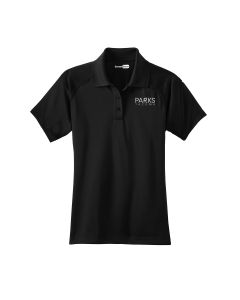 Cornerstone Short Sleeve Ladies Tactical Polo (Black)