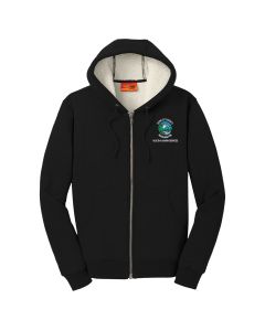 Cornerstone Heavy Sherpa-Lined Hooded Fleece Jacket, #CS625 (Cowlitz County Logo On Left Chest)