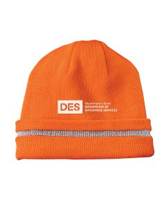 Cornerstone Enhanced Visibility Beanie (Orange)