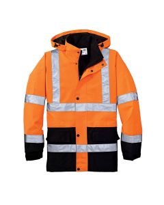 Cornerstone Waterproof Class 3 Parka (Safety Orange)