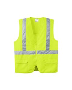 Safety Vest, Front (Safety Yellow)