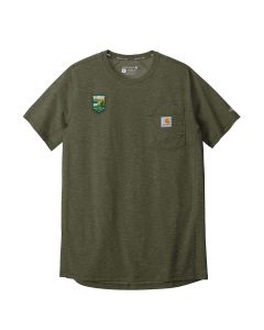 Carhartt Hooded Sweatshirt (Basil Heather)