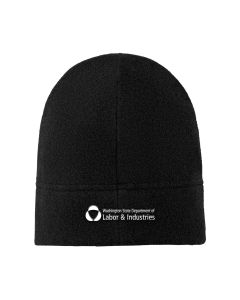 Carhartt Fleece Hat, Back (Black)