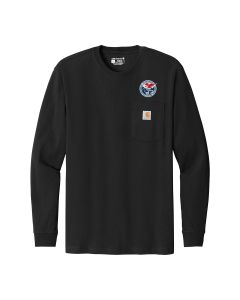 Carhartt Long Sleeve Pocket Tee (Black)