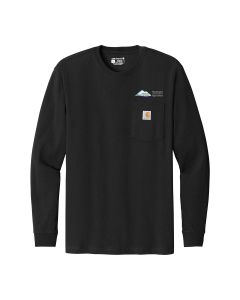 Carhartt Long Sleeve Pocket Tee, #CTK126 (WSDA Logo On Left Chest)