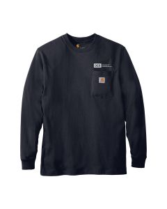 Carhartt Long Sleeve Pocket Tee (Navy)