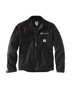 Carhartt *Tall* Duck Detroit Jacket (Black)