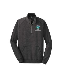 District Long Sleeve 1/4 Zip Fleece, #DM392 (Cowlitz County Logo On Left Chest)