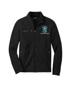 Eddie Bauer Full-Zip Fleece Vest, #EB200 (Cowlitz County Logo On Left Chest)