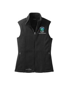 Eddie Bauer Ladies Fleece Vest, #EB205 (Cowlitz County Logo On Left Chest)