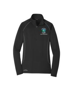Eddie Bauer Ladies Smooth Fleece, #EB237 (Cowlitz County Logo On Left Chest)