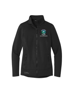 Eddie Bauer Ladies Hightpoint Fleece Jacket (Black)