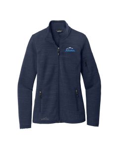 Eddie Bauer Ladies Full-zip Sweater Fleece (River Blue Heather)