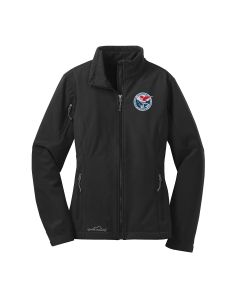 Eddie Bauer Ladies Soft Shell Jacket (Black)