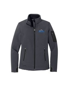Eddie Bauer Ladies Rugged Soft Shell Jacket (Grey Steel)