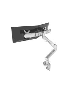 Edge2Max Dual Monitor Arm (Silver)