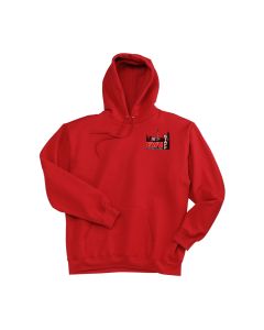 Pullover Hooded Sweatshirt (Red)