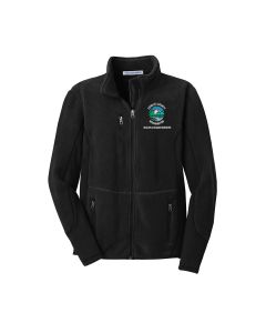 Port Authority Full Zip Fleece Jacket (Black / Black)