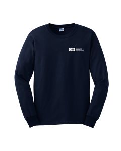 Gildan Long Sleeve Cotton Tee (Navy)