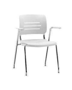 Grazie Chair with Poly Seat & Back