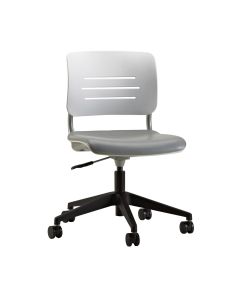 Grazie Task Chair (Poly Back w/Upholstered Seat)