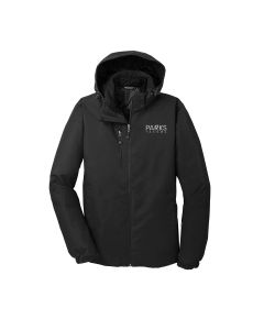 Port Authority Waterproof 3-in-1 Jacket (Black)