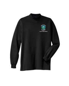 Port Authority Knit Mock Turtleneck (Black)