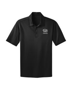 Short Sleeve Silk Touch Polo (Black)