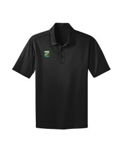 Short Sleeve Polyester Polo (Black)