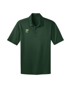 Short Sleeve Polyester Polo (Dark Green)
