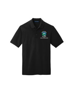 Port Authority Short Sleeve Cotton Polo (Black)