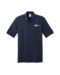 Port & Company Short Sleeve Jersey Pocket Polo (Deep Navy)