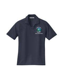 Port Authority Ladies Short Sleeve Polo, #L455 (Cowlitz County Logo On Left Chest)