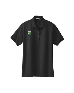 Short Sleeve Ladies Polo (Black)