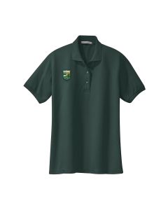 Short Sleeve Ladies Polo (Dark Green)