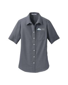 Port Authority Ladies Short Sleeve Oxford Shirt, #L659 (WSDA Logo on Left Chest)