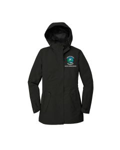 Port Authority Ladies Outer Shell Jacket (Deep Black)