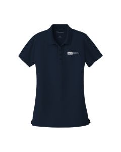 Port Authority Ladies Short Sleeve Mesh Polo (River Navy Blue)