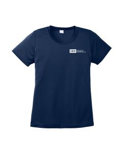 Sport-Tek Ladies Short Sleeve Polyester Tee (True Navy)